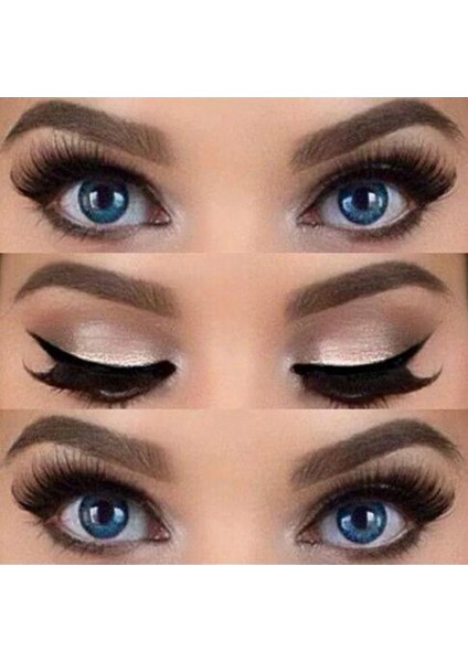 Luxury Kolay Eyeliner Cat Eye Makeup Smokey Eyes Makyajı Şablon Kart Kalıp Stencil Sağ Sol 10 Parça Set 1 Adet