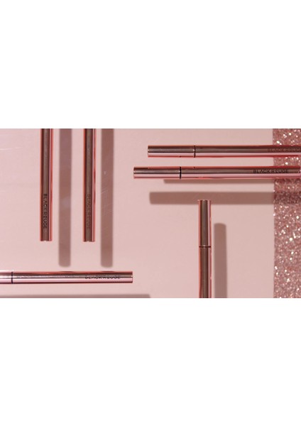 Luxury Suya Dayanıklı Kadife Uçlu Eyeliner Power Proff Pen Liner Kahverengi 1 Adet