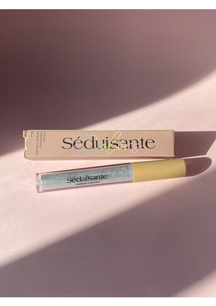 Luxury Simli Gümüş Renkli Eyeliner ve Far 1 Adet
