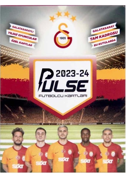 Luxury Nessiworld Galatasaray 2023-24 Pulse Serisi Futbolcu Kartları 1 Adet