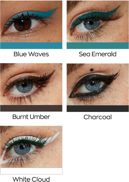 Graphic Liner Keskin Uçlu Likit Eyeliner Blue Waves 1 Adet