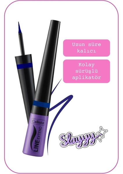 Luxury Line Extend Dipliner Uzun Süre Kalıcı - 03 Earth Blue - Lacivert 1 Adet