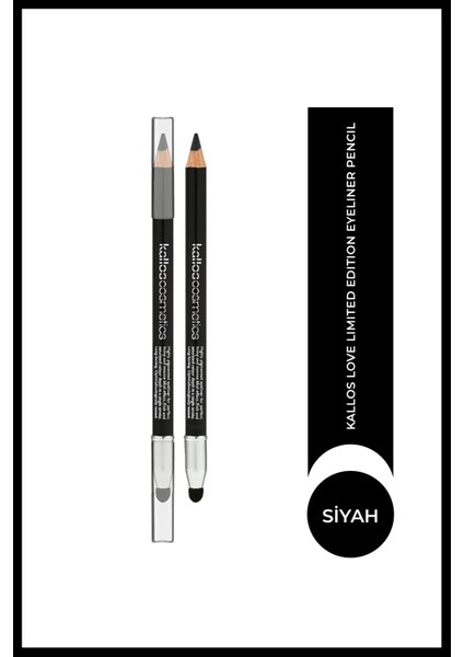 Luxury Kallos Love Özel Seri Siyah Eyeliner Kalem 1 Adet