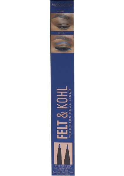 Felt And Kohl Precision Dual Liner 1 Adet fiyatları
