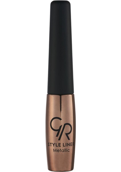 Style Liner Metallic Eyeliner No: 06 Copper - Metalik Eyeliner - 8691190170066 1 Adet
