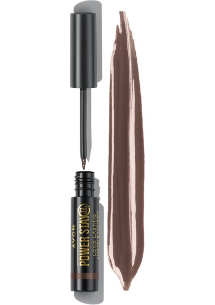 Power Stay Uzun Süre Kalıcı Likit Eyeliner Chocolate Brown 1 Adet
