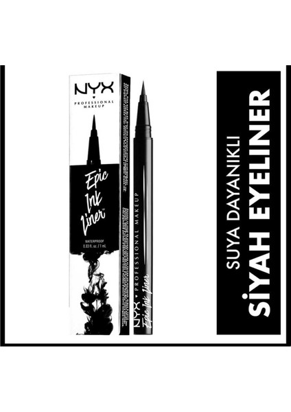 Epic Ink Liner Siyah 1 Adet