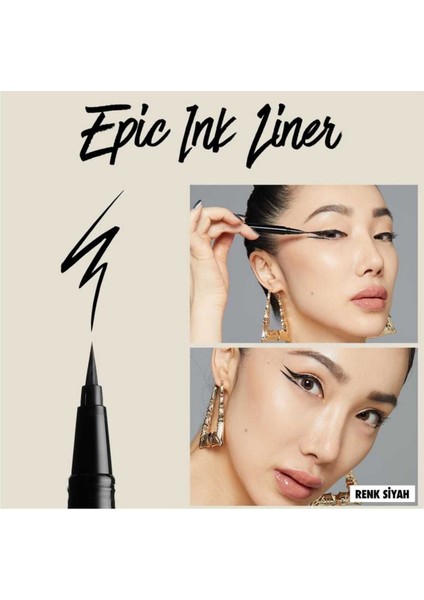 Epic Ink Liner Siyah 1 Adet