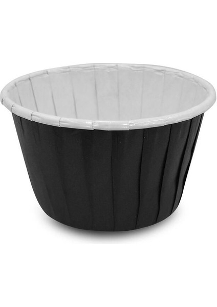 Luxury Mat Siyah Muffin Kek Kapsülü 50LI x 5 Paket - K14 1 Adet