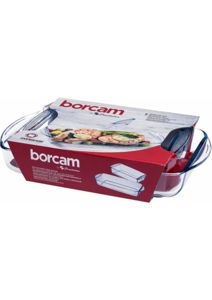 Luxury 159190 2'li Dikdörtgen Borcam Set 1 Adet