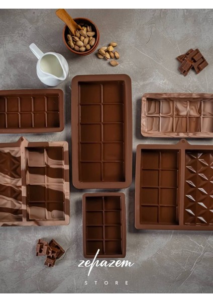 Luxury 2 Adet Dubai Çikolatası Kalıbı | Küçük Boy, Silikon, Bpa Free, Antibakteriyel, Yerli 1 Adet