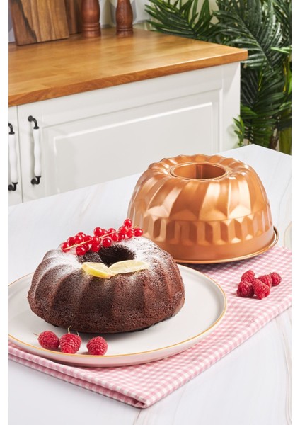 Luxury Copper Kek Kalıbı 1 Adet