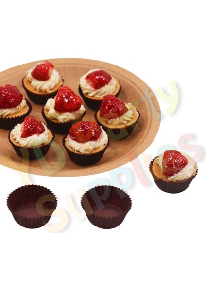Luxury Mini Boy Truff Çikolata Kek Brownie Kalıbı 35X20 mm Takribi 100 Adet 1 Adet