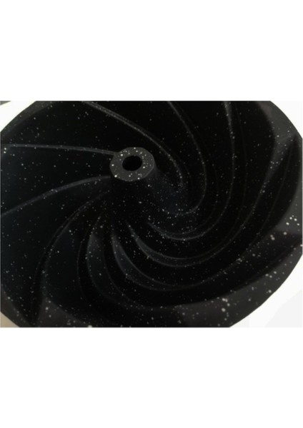 Luxury Granit Rüzgar Gülü Kek Kalıbı Siyah 26 cm 1 Adet