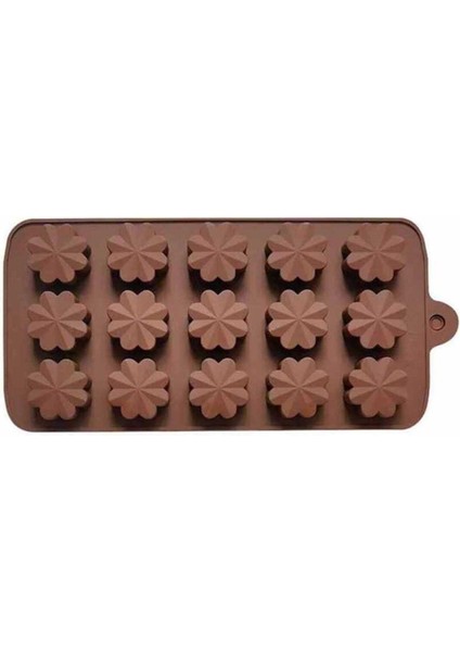 Luxury Silicone Chocolate Mold - 8 Flower Leafs (Sck-65) 1 Adet