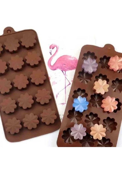 Luxury Silicone Chocolate Mold - 8 Flower Leafs (Sck-65) 1 Adet fiyatları