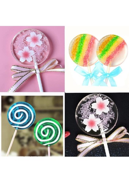 Luxury Silikon Kalıp Lolipop, Çikolata ,şeker, Dondurma 1 Adet