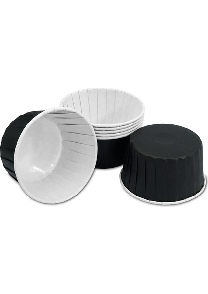 Luxury Muffin Kek Kapsülü Siyah Büyük Boy 50LI x 30 Paket (Koli) - K27 1 Adet