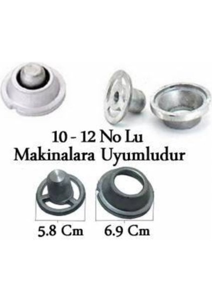 Luxury Içli Köfte Aparatı 10-12 Numara Kıyma Makinaları Için Metal Döküm 1 Adet