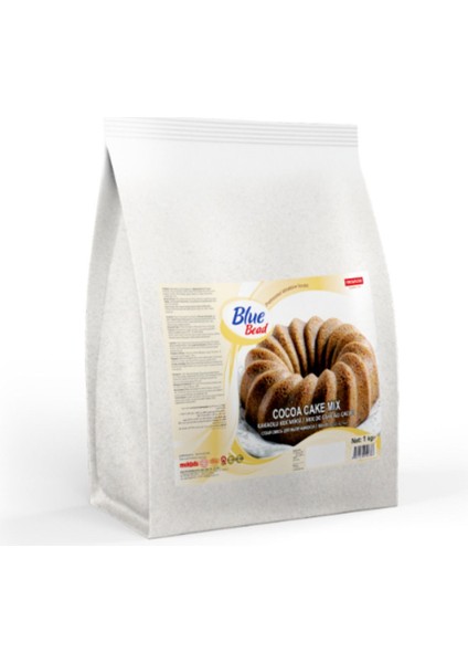 Luxury Blue Bead Kakaolu Kek Miksi 1 kg 1 Adet