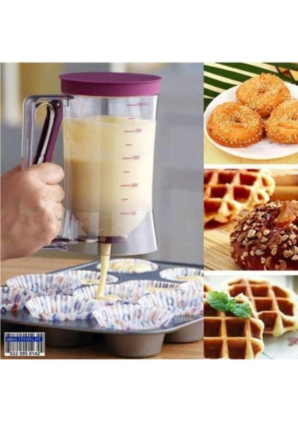 Luxury Batter Dispenser Ölçekli Otomatik Sos-Hamur Akıtıcı Pasta-Kek Süs 1 Adet modelleri