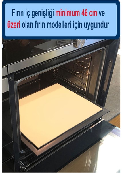 Luxury Taş Fırın Tepsisi, Pizza Taşı, Fırın Taşı 1 Adet