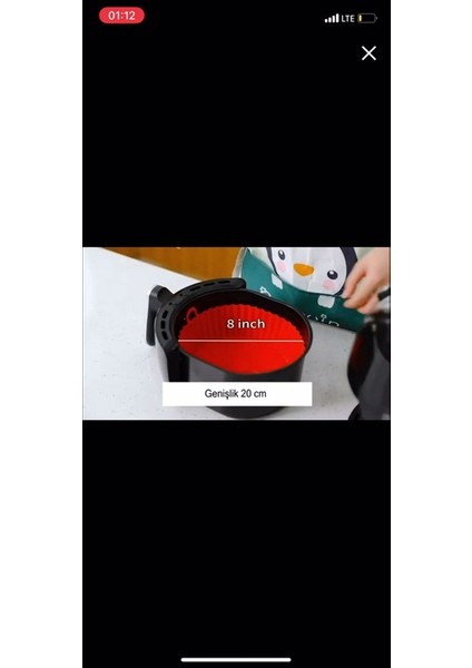 Luxury 3 Parça Pratik Silikon Airfryer Pişirme Kağıdı Yonca, Muffin, Iki Bölmeli Fırın Mikrodalga Kap Hh 1 Adet fiyatları