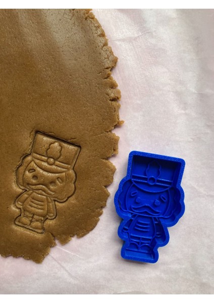 Luxury Hello Kitty ve Kurşun Asker Yılbaşı Kurabiye Kalıbı ve Damga Seti 1 Adet