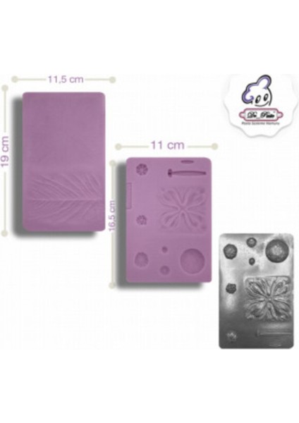 Luxury Silikon Kalıp Tohum Tableti 2'li Set 1 Adet