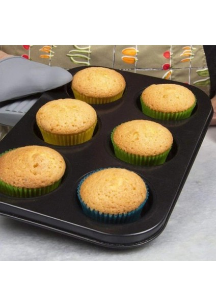 Luxury 6'lı Muffin Kek Kalıbı 1 Adet