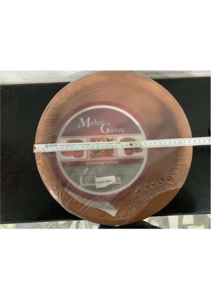 Luxury Mahir Güveç Toprak Orta Tava 22-24 cm 6 - 8 Kişilik 1 Adet