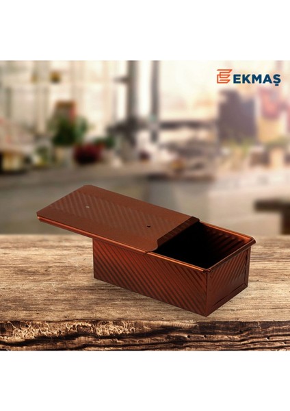 Luxury Bronz Ekmek Kalıbı, 12X8X20 cm 1 Adet