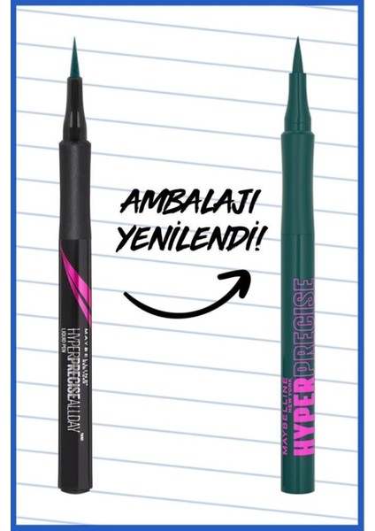 Hyper Precise All Day Likit Eyeliner Parrot Blue – Gün Boyu Kalıcı, Ergonomik Tasarım ve Kolay Sürüm modelleri
