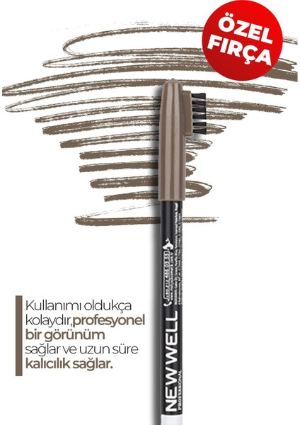 Kaş Kalemi Açık Kahve EB003 8680923304786