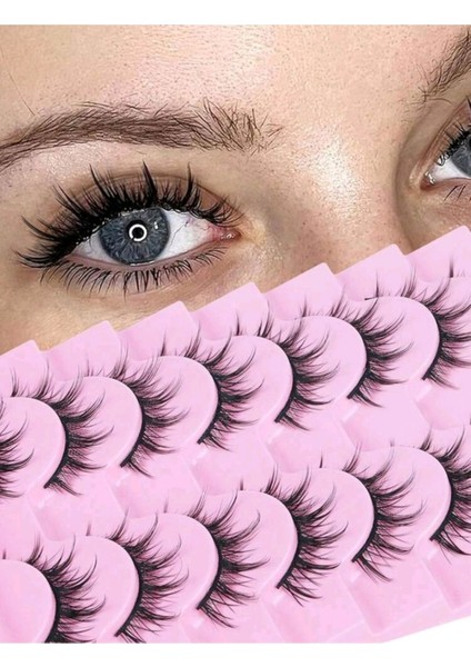 Luxury Kore Lashes 7’li Ipek Takma Kirpik 1 Adet