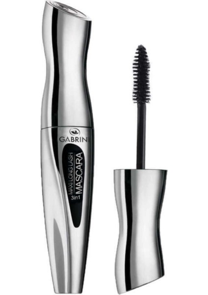 Yüksek Suya Dayanıklılık Silver Serisi 3 In 1 Maxi Volume Maskara