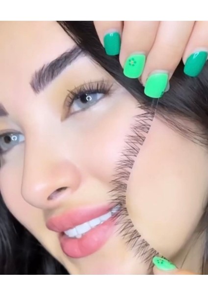 Luxury Ipli Kirpik ,volumlu Ekspres Kirpik ,12MM ,siyah ,hızlı Kirpik,takma KIRPIK,5ADET Ip 1 Adet