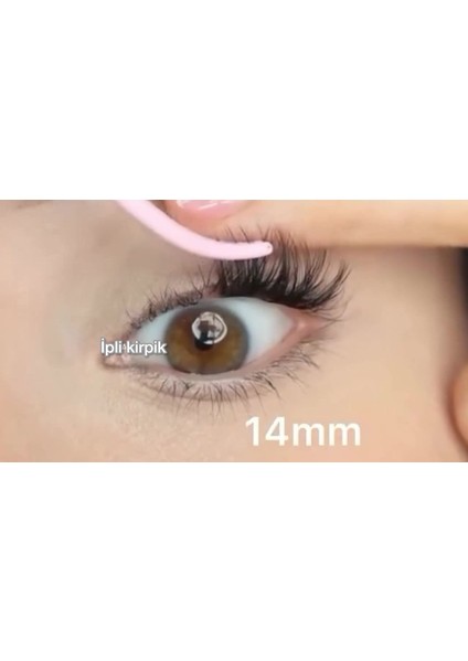 Luxury Ipli Kirpik ,volumlu Ekspres Kirpik ,12MM ,siyah ,hızlı Kirpik,takma KIRPIK,5ADET Ip 1 Adet