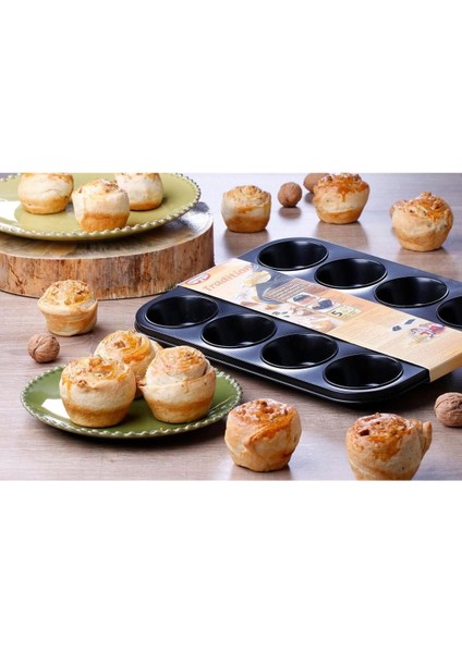 Luxury 12'li Muffin Kalıbı (1482) 1 Adet