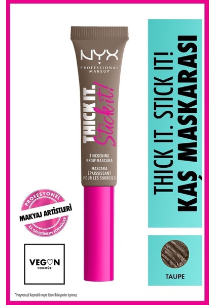 Luxury Thick It. Stick It! Kaş Maskarası Taupe 1 Adet
