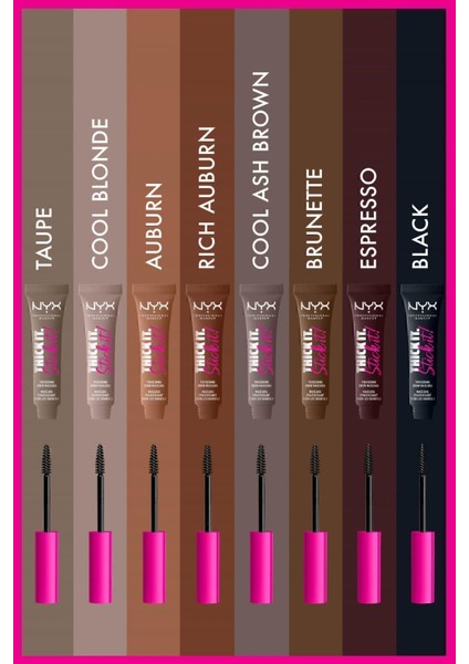 Luxury Thick It. Stick It! Kaş Maskarası Taupe 1 Adet