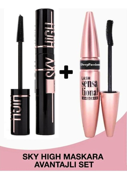 Luxury Lash Sensational & Lash Extension Sky High Maskara 1 Adet