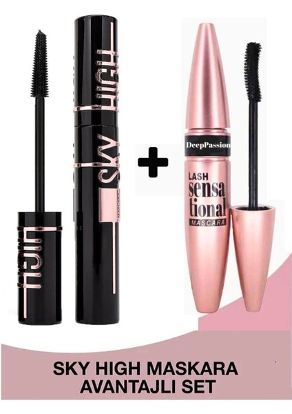 Luxury Lash Sensational & Lash Extension Sky High Maskara 1 Adet