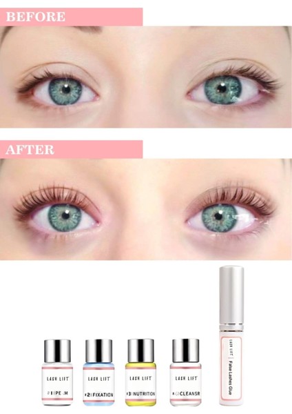 Luxury Lash Lıft® Kirpik Lifting Seti, Lash Lift, Kaş & Kirpik Perma Seti Full Pkt 1 Adet
