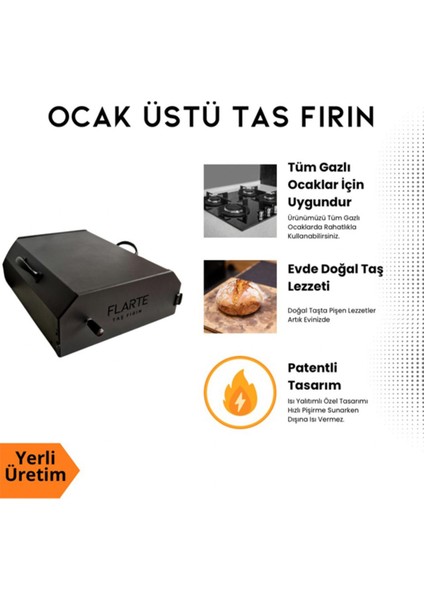 Luxury Ocak Üstü Taş Fırın 1 Adet