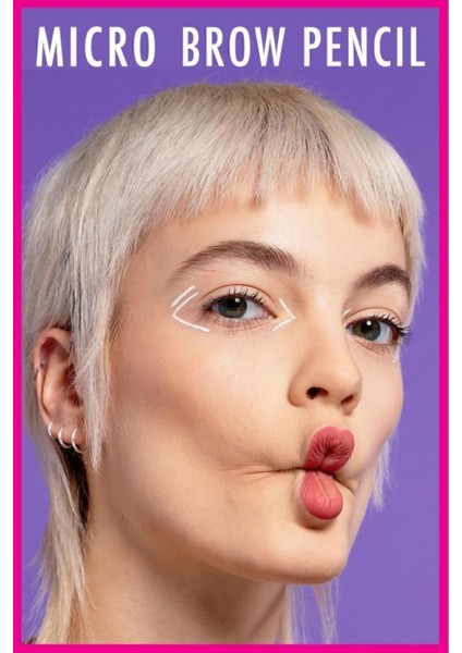 Luxury Ultra Ince Kaş Kalemi - Micro Brow Pencil Black 5 G 800897836900 1 Adet