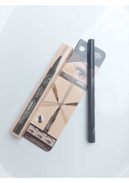 Luxury Natural Kaş Dövme Kalemi Long Lastıng&waterproof No:02 1 Adet