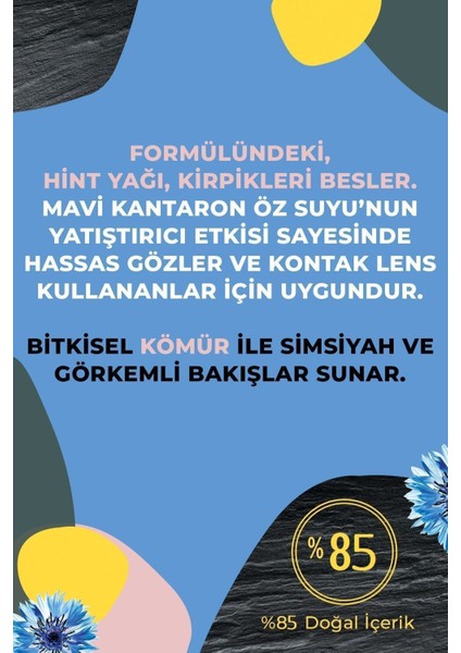 Luxury Yoğun Hacim Veren Uzatıcı Maskara -01. SIYAH-46672 1 Adet