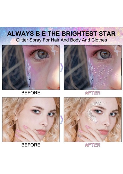 Luxury Yüz ve Vücut Parlatıcı Sim Glitter Jel 30GR 1 Adet