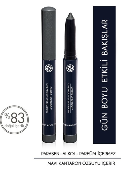 Luxury Krem Dokulu Kalem Far -09. Parlak Gri - 1.4 GR-53929 1 Adet